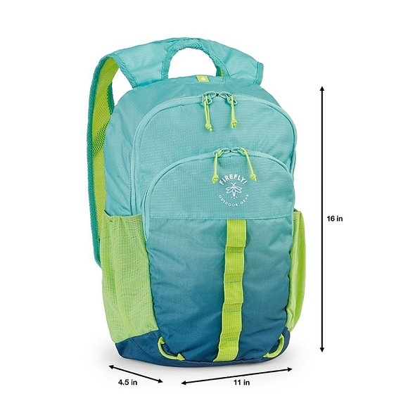 Firefly! • Youth • 13L • Blue & Green • Backpack - Picture 3 of 12